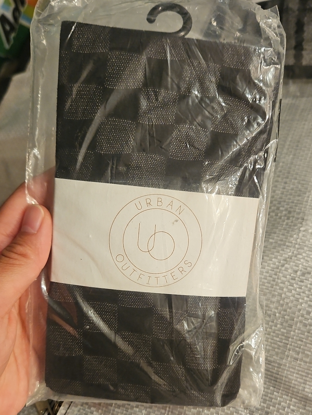 Uo Anya Checkered S/m Full Length Stocking Tights